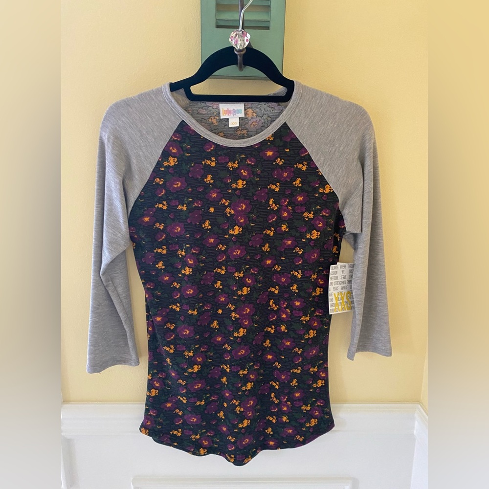 LuLaRoe Randy Baseball Tee